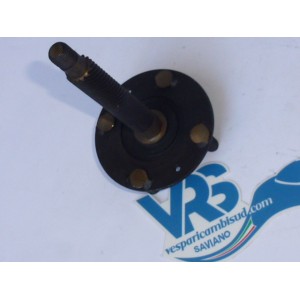 Asse con flangia attacco ruota anteriore,vespa 125 - 150 dadi m10