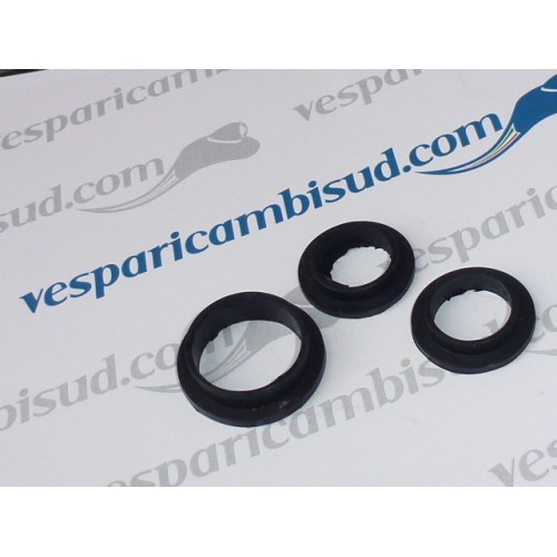 Kit n 3 gommini guarnizioni piatto portaganasce freno posteriore