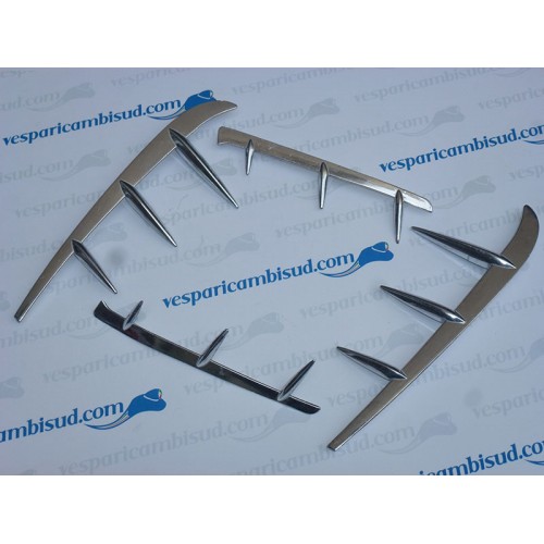 SERIE FREGI FIANCATA 4 PEZZI PER LAMBRETTA TV III SERIE/ SPECIAL / SX