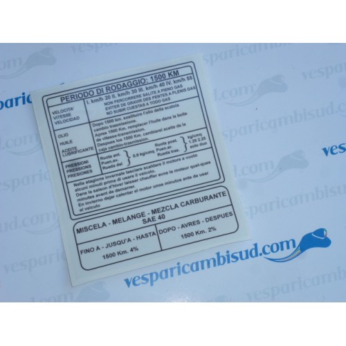 NORME DI RODAGGIO LI2-3 SERIE 