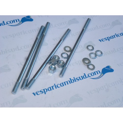 KIT DI 4 PRIGIONIERI CILINDRO (M7X140)
