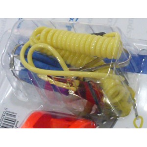 LUCCHETTO OXFORD SCOOT XD5 PIN 5,5mm ARANCIONE DISCO
