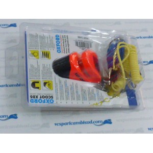 LUCCHETTO OXFORD SCOOT XD5 PIN 5,5mm ARANCIONE DISCO