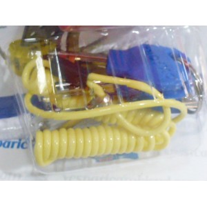 LUCCHETTO OXFORD SCOOT XD5 PIN 5,5mm ARANCIONE DISCO
