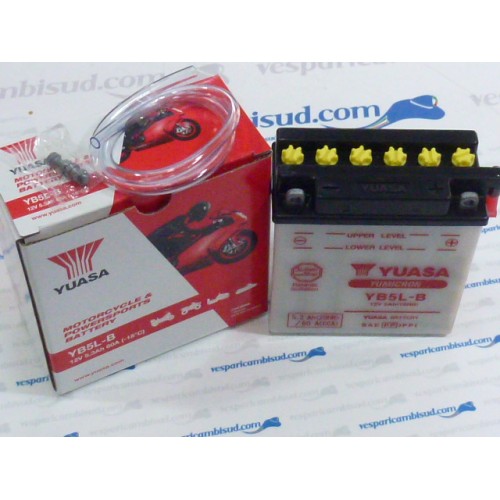 BATTERIA YB5L-B YUASA PIAGGIO 50 Vespa ET2 1997-2000 12V 5AH