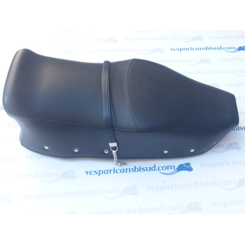 Copertura sella con maniglia biposto in scay blu scuro,vespa 150 gs vs2t>4t.