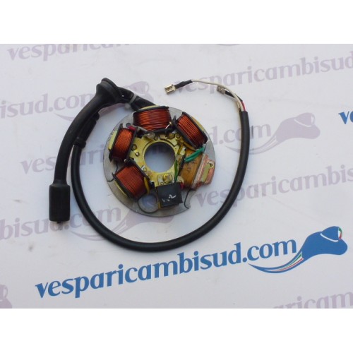 STATORE A 4 FILI VESPA PK 50-125 APE 50FL CON AVVIAMENTO ELETR