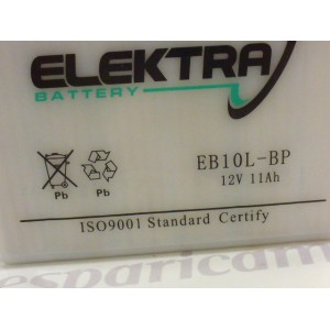 BATTERIA STANDARD 12v-11ah con acido a corredo