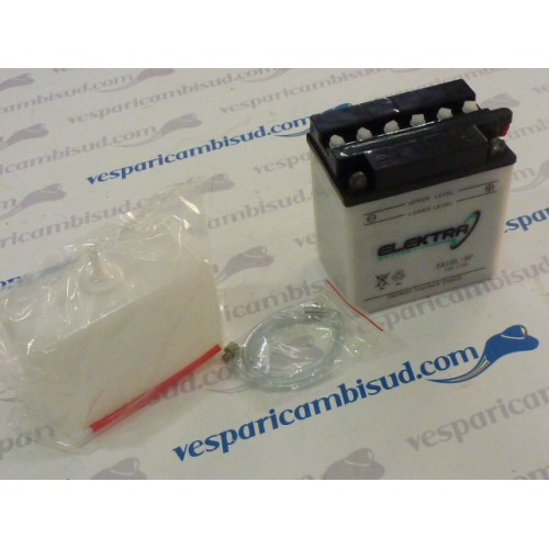 BATTERIA STANDARD 12v-11ah con acido a corredo
