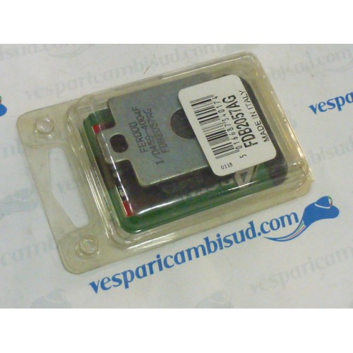 PASTIGLIE FRENO ANTERIORI VESPA ET2-ET4-ZIP