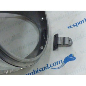Corpo faro Vespa al parafango mm 95,con fessure di montaggio cresta