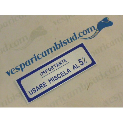 ADESIVO SERBATOIO MIX 5% COLORE BLU