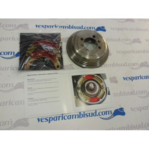 TAMBURO + GANASCE POST BGM VESPA FARO BASSO STRUZZO  "ESAURITO"
