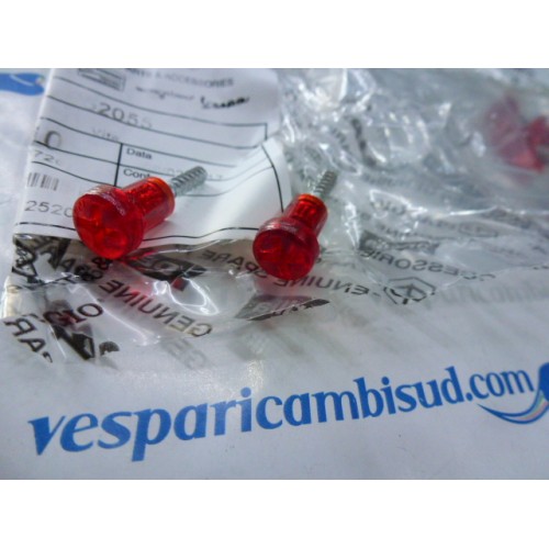 COPPIA Vite PIAGGIO vetro fanale posteriore per Vespa COSA PK XL-HP-N