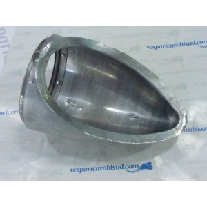 Corpo faro Vespa al parafango mm 95,con fessure di montaggio cresta