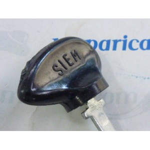 Chiave commutatore piatta,marca siem,vespa 150gs - 160 gs - ape