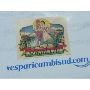 PER VESPA DECAL/ADESIVI CITTA ANNI 50/60