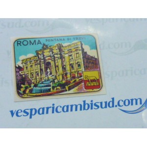 PER VESPA DECAL/ADESIVI CITTA ANNI 50/60