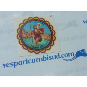 PER VESPA DECAL/ADESIVI CITTA ANNI 50/60