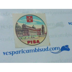 PER VESPA DECAL/ADESIVI CITTA ANNI 50/60