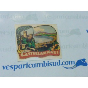 PER VESPA DECAL/ADESIVI CITTA ANNI 50/60