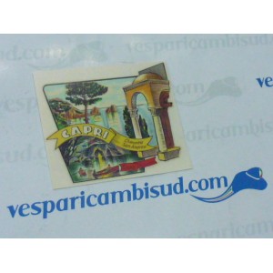 PER VESPA DECAL/ADESIVI CITTA ANNI 50/60