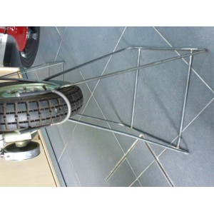 COPPIA CAVALLETTI ESPOSITIVI VESPA FARO BASSO STRUZZO