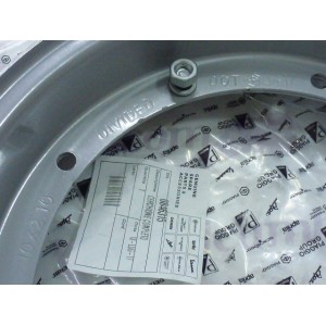 CERCHIO RUOTA VERNICIATO ALLUMINIO MISURA 3-50-10 ORIGINALE   "OFFERTA"