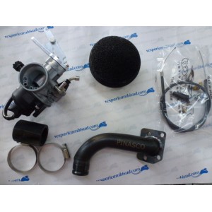 CARBURATORE PINASCO VESPA FARO BASSO KIT COMPLETO