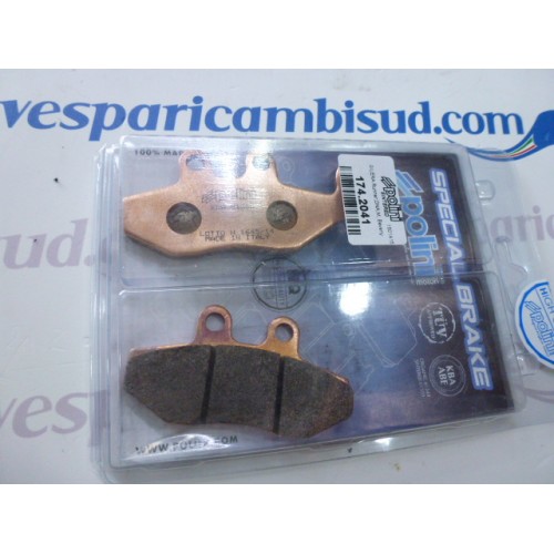 PASTIGLIE FRENO ANTERIORI POLINI SINTERED VESPA GT-GTV-GTS